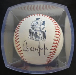 Aaron Judge Signed 62 Home Run Logo Baseball - Beckett LOA #AE14853 - Picture 1 of 3