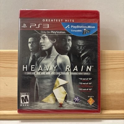 Heavy Rain Directors Cut -  Sony PlayStation 3, PS3, Greatest Hits New & Sealed - Image 1 of 4