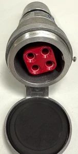 EATON Crouse Hinds APR6465 60Amp 3Wire 4 Pole 600V Style 2 Arktite Connector - Picture 1 of 15