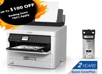 *RFB* Epson WorkForce Pro WF-M5299 Wireless Mono Inkjet Printer+Duplexer+2-Year - image 1 of 2