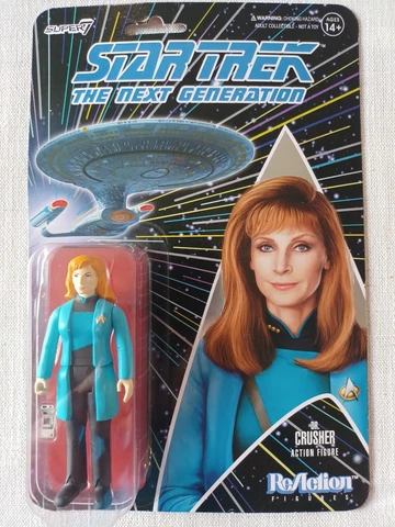 Dr Beverly Crusher Star Trek: The Next Generation Super 7 Reaction Wave 2 NEW Cover