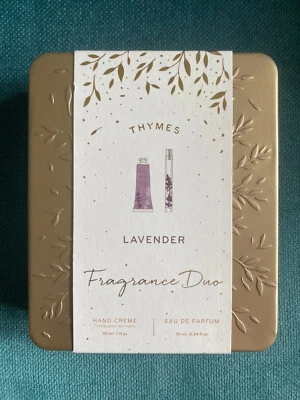 Nuevo Thymes Lavanda Fragancia Duo Eau de Parfum y Crema de Manos SET Foto 1 de 4