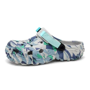 New Men'S Clogs Garden Shoes Flat Camouflage Sandals - Picture 1 of 15