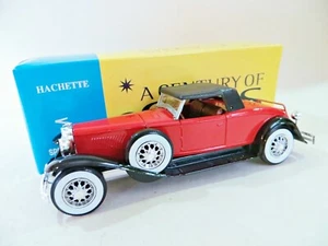 HACHETTE SIGLO DE COCHES 25 ""DUESENBERG MODELO J' ROJO. SÓLIDO 1:43. Sin usar en caja/en caja - Imagen 1 de 8