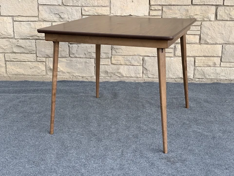 Mid Century Modern Stakmore Maple & Woodgrain Formica Tapered Leg Folding Table Cover
