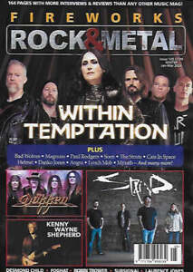 Fireworks Rock & Metal Magazine Winter 2024 Within Temptation