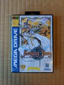 Surging Aura Sega Mega Drive Genesis MD Role Playing Rare Game 1995 - Picture 1 of 1