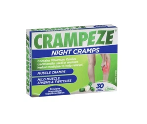 * Crampeze Night Cramps 30 Capsules - Picture 1 of 1