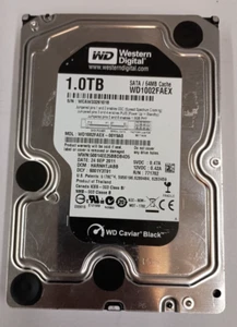 WD Caviar Black 1TB 3.5 Interne SATA FESTPLATTE - WD1002FAEX - Bild 1 von 2