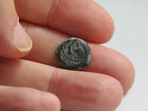 Pruta, moneda judía de le época de Jesús, hasmonea (autenticidad garantizada) - Imagen 1 de 22