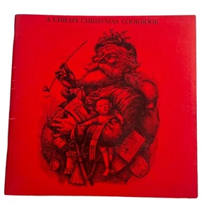 A Child's Christmas Cookbook 1964 Denver Colorado Art Museum - Thomas Nast Art - Imagen 1 de 9