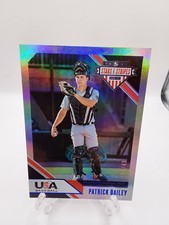 2020 PATRICK BAILEY Stars and Stripes USA Baseball Longevity SAPPHIRE RC /49