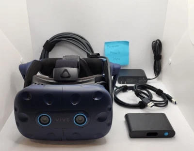 🔥 HTC Vive Pro "Eye" 🔥 HMD OLED Virtual Reality VR Headset Kit - Excellent A+ - Image 1 of 4
