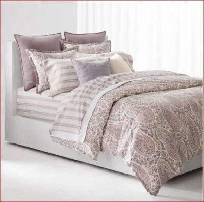 Ralph Lauren Claudia 4P king duvet cover shams Pillow set - Image 1 of 4