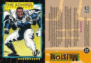 1993 SKYBOX DC MILESTONE PROTOTYPE PROMO THE ADMIRAL  - Picture 1 of 1