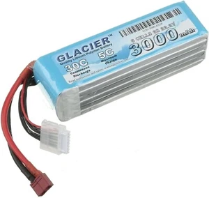 Glacier 30C 3000mAh 6S 22.2V LiPo Battery with T Plug - Picture 1 of 5