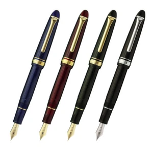 Sailor Fountain Pen Profit Light Gold Trim 11-1038/Silver Trim 11-1039 14K FedEx - Picture 1 of 10