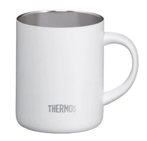 THERMOS Tasse Longlife + Deckel weiß Edelstahl doppelwandig 0,35 L Isoliertasse - Bild 1 von 5