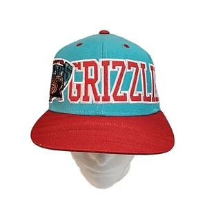 Adidas Vancouver Grizzlies Wool Snapback Hat Cap Green Red Basketball OSFA - Picture 1 of 14