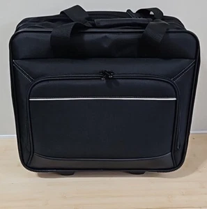 Amazon - Notebook Rolling Business Case With Handle Black Barely New Open Box - Picture 1 of 4