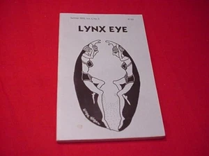 Summer 1995 Vol II No 3 LYNX EYE - Literary Artwork Quarterly - Picture 1 of 1