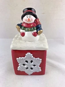 Lincolnshire Christmas Collection 2005 Snowman caja de sake nuevo con equipamiento - Imagen 1 de 6