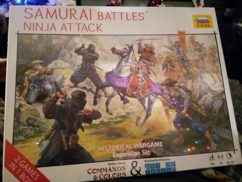 Samurai Battles Ninja Attack Fuera de Impresión Nuevo ¡Cómpralo Hoy! Foto 1 de 2