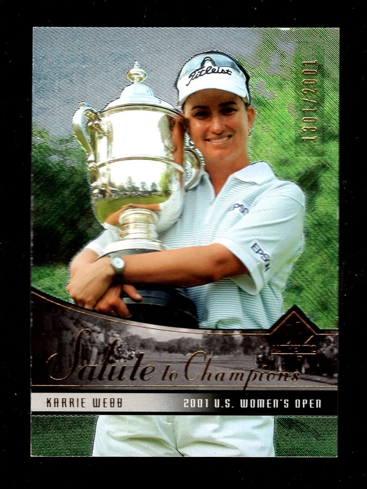 SP 2004 auténtico saludo a los campeones #84 Karrie Webb 1301/2001 Foto 1 de 1