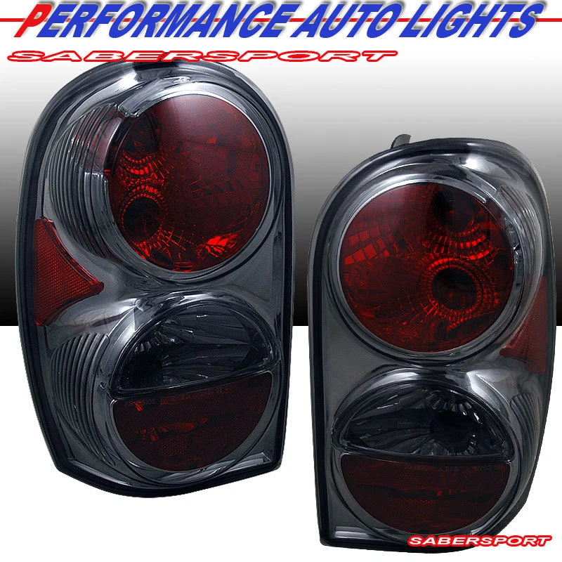 Juego de pares de luces traseras cromadas Smoke estilo Altezza para Jeep Liberty 2002-2007 Foto 1 de 1