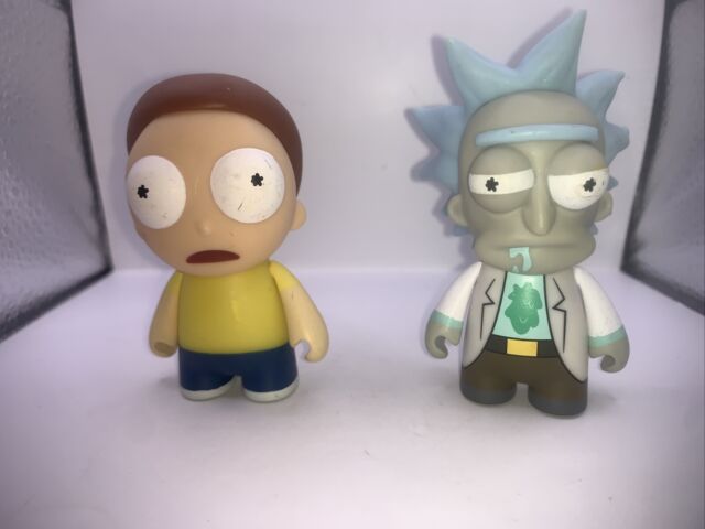 Kidrobot Rick and Morty Figure 7 Tall 2day Ship for sale online