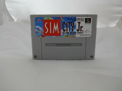 SIM CITY Jr. Cartridge Only Nintendo Super Famicom SFC Shipped from Japan - Image 1 of 3