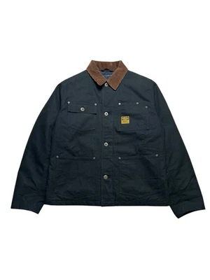 Chaqueta de Trabajo Ralph Lauren Sport USRL Lona Tareas Para Hombre Negra Talla Mediana Foto 1 de 4