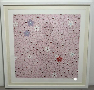Takashi Murakami print Sakura Cleveland edition, autographed and framed - Picture 1 of 5