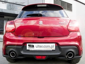 Ulter Duplex Sportauspuff Suzuki Swift Sport 5 1.4l je 100mm abgeschrägt - Picture 1 of 4