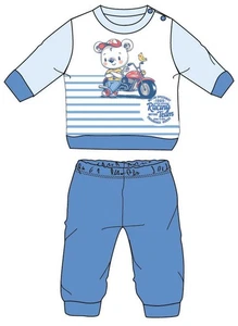 Pigiama neonato in jersey di cotone Ellepi BI4241 - Picture 1 of 1