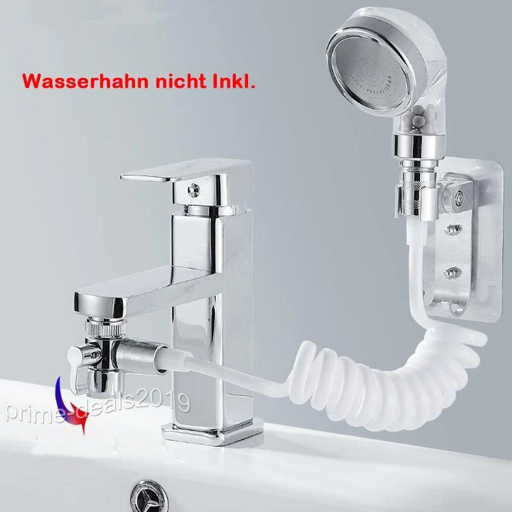 Duschkopf-Winkeladapter Aus Messing – 135° Verstellbar, G1/2" Gewinde Für Flexible Duschmontage