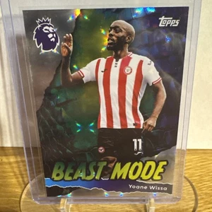2025-26 Topps Premier League BEAST MODE HOLO #424 Yoane Wissa, Brentford!!! - Picture 1 of 2