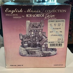 English Manor Collection Ron Gordon Designs 1987 item No 30001B Hand painted box - Picture 1 of 5