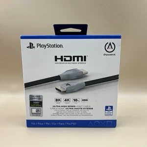 PowerA Ultra High Speed HDMI Kabel PS5 10ft 8K/4K HDR Lizenziert PlayStation - Bild 1 von 4