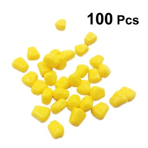 Señuelo de simulación de cebos flotantes simulados cebo grano de maíz biónico 100 piezas - Imagen 1 de 11