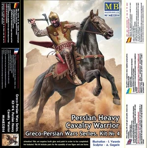 GrecoPersian Wars Series Kit4 Persian Heavy Cavalry Warrior 1/32 Master Box 32014 - Bild 1 von 7