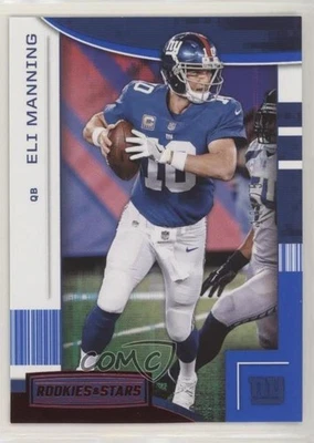 2018 Panini Rookies & Stars Red & Blue /25 Eli Manning #4 - Image 1 of 2