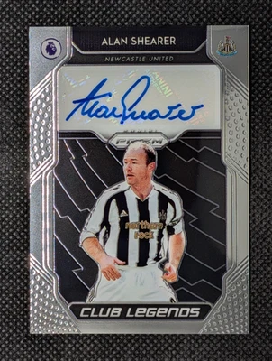 Alan Shearer 2019-20 Panini Prizm EPL Club Legends Auto Newcastle United Foto 1 de 2