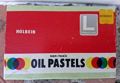 Vintage Holbein Oil Paste - Set 12 colors - Oversize Sticks - Made in Japan - Image 1 of 4