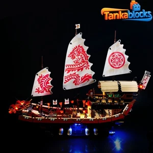 LED Light Kit for Ninjago Destiny's Bounty - Compatible with LEGO® 70618 Set - Picture 1 of 4