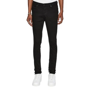 Ksubi Jeans Mens Size 32 Black Van Winkle Skinny Fit Denim Stretch Grunge Goth - Picture 1 of 11