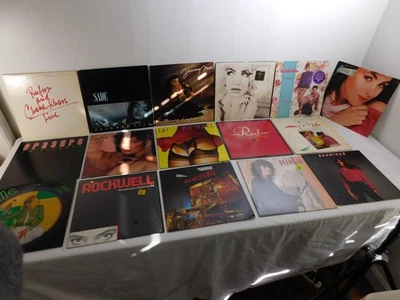 1980s Electro Pop & Dance Vinyl Record LP Collection x17 Branigan Rockwell Sade - Image 1 of 4