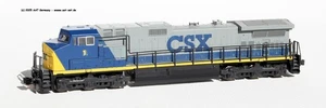 Kato N 1763403A - GE C44-9W CSX #1 (patched), aga NEW, ohne OVP - Picture 1 of 2
