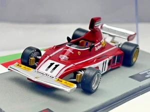 #11 1975 Ferrari 312 B3 Regazzoni Brazilian GP 1/43 Diecast Model F1 Car IXO - Picture 1 of 8