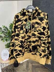 A BATHING APE 1ST CAMO JACQUARD ONE POINT RELAXED FIT HOODIE - Bild 1 von 14